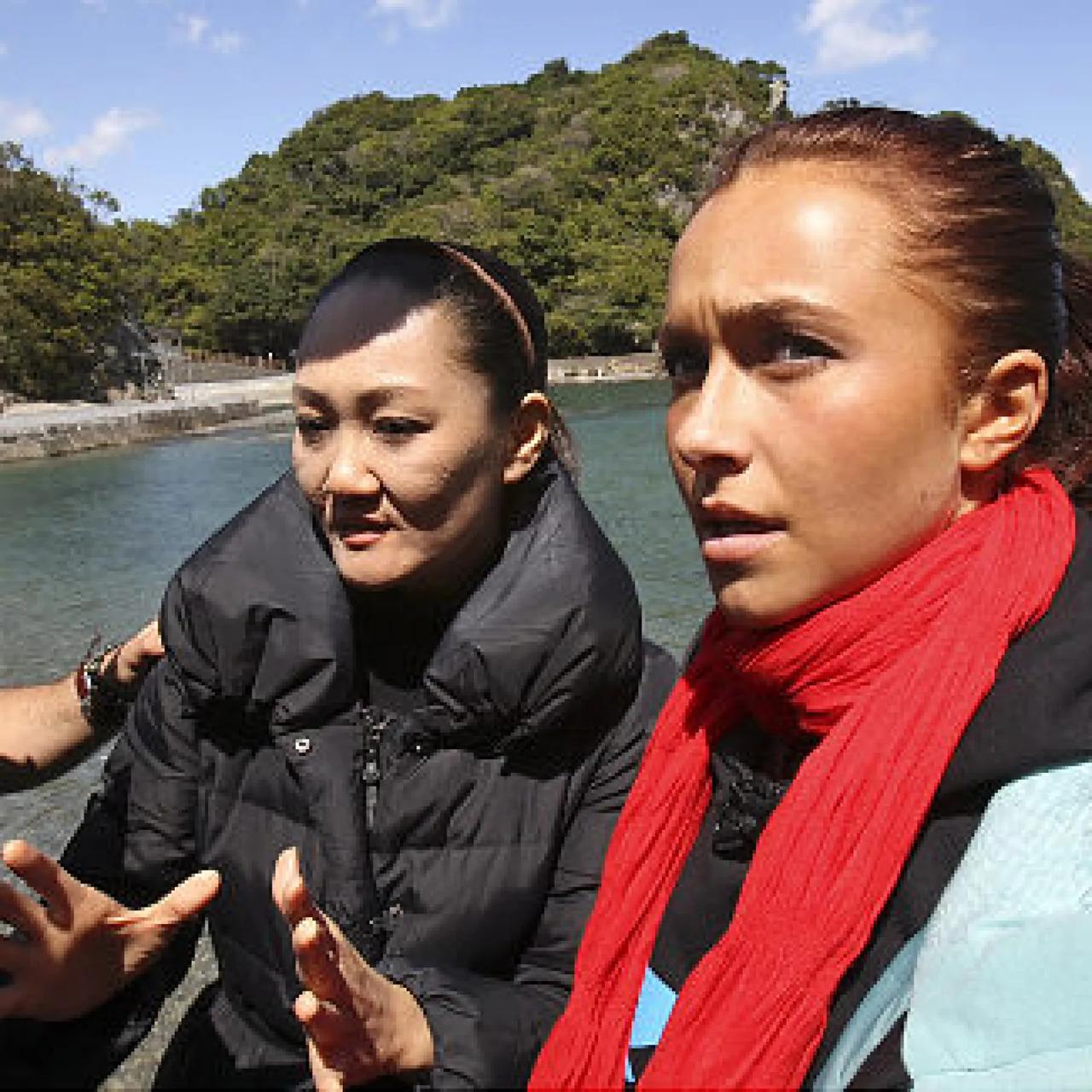 Her 2007 dolphin-hunt protest wasn't just a celebrity appearance. Footage of the confrontation in Taiji appeared in The Cove, the acclaimed documentary about the dolphin-hunting industry